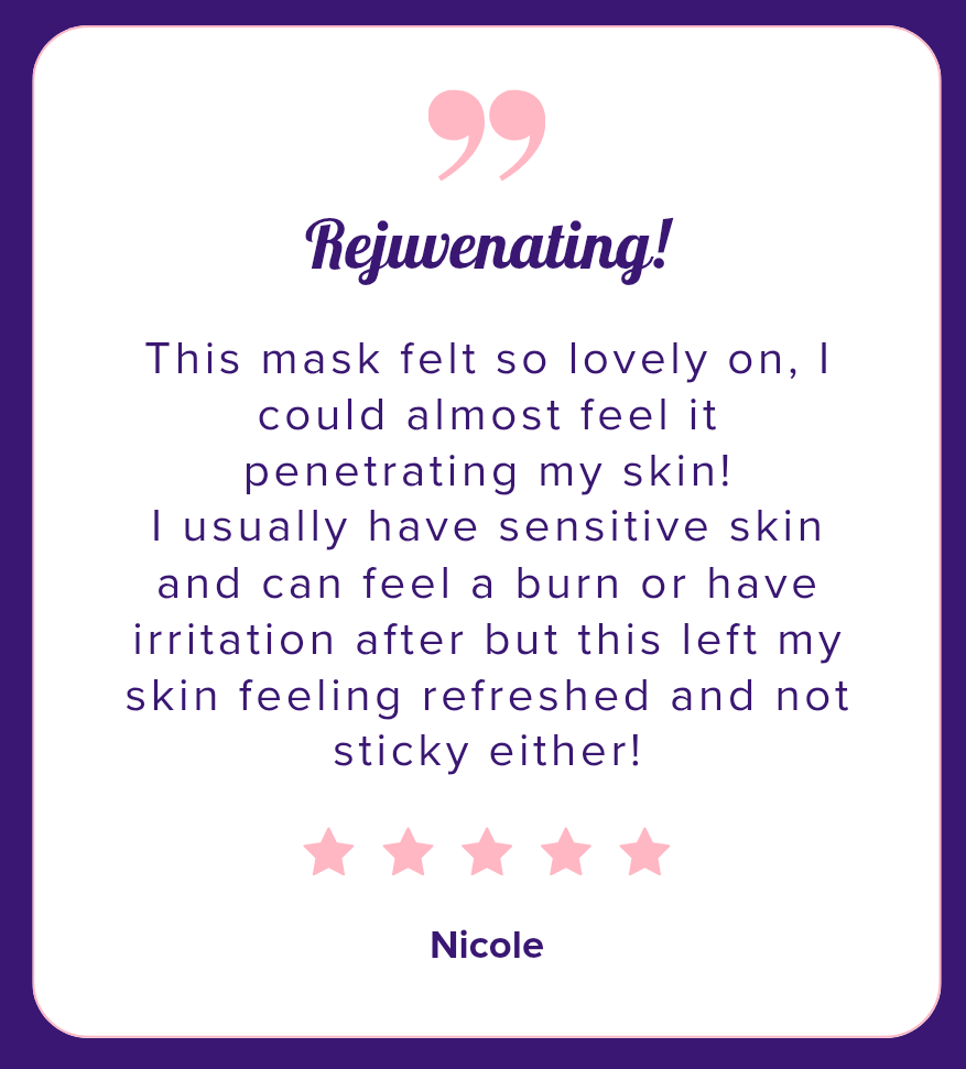 Revitalising Sheet Mask - 3 Mask Bundle