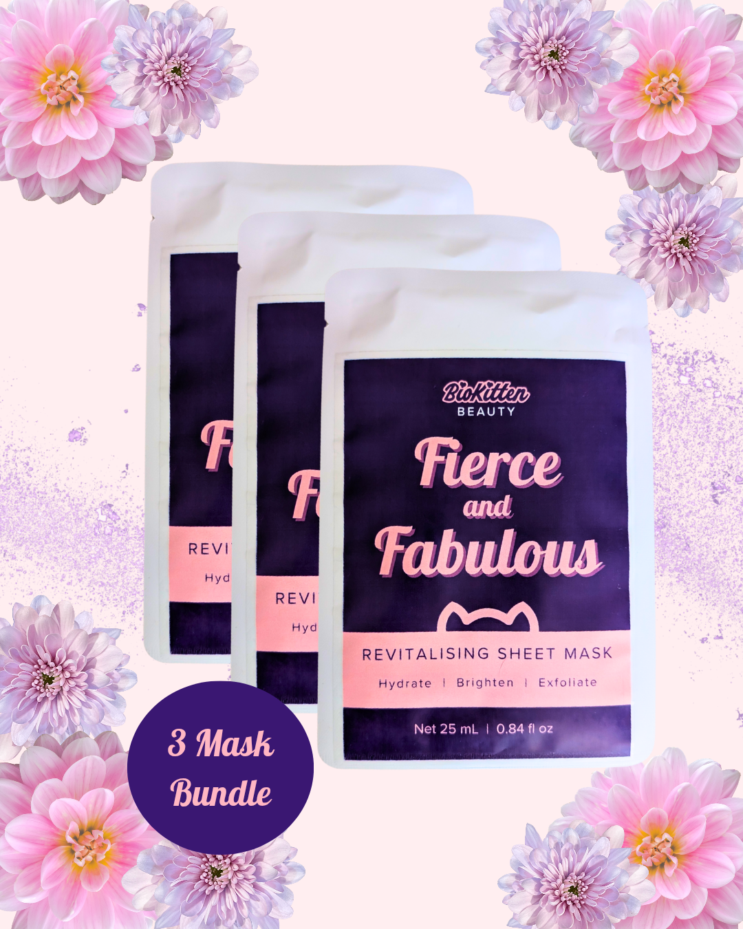 Revitalising Sheet Mask - 3 Mask Bundle